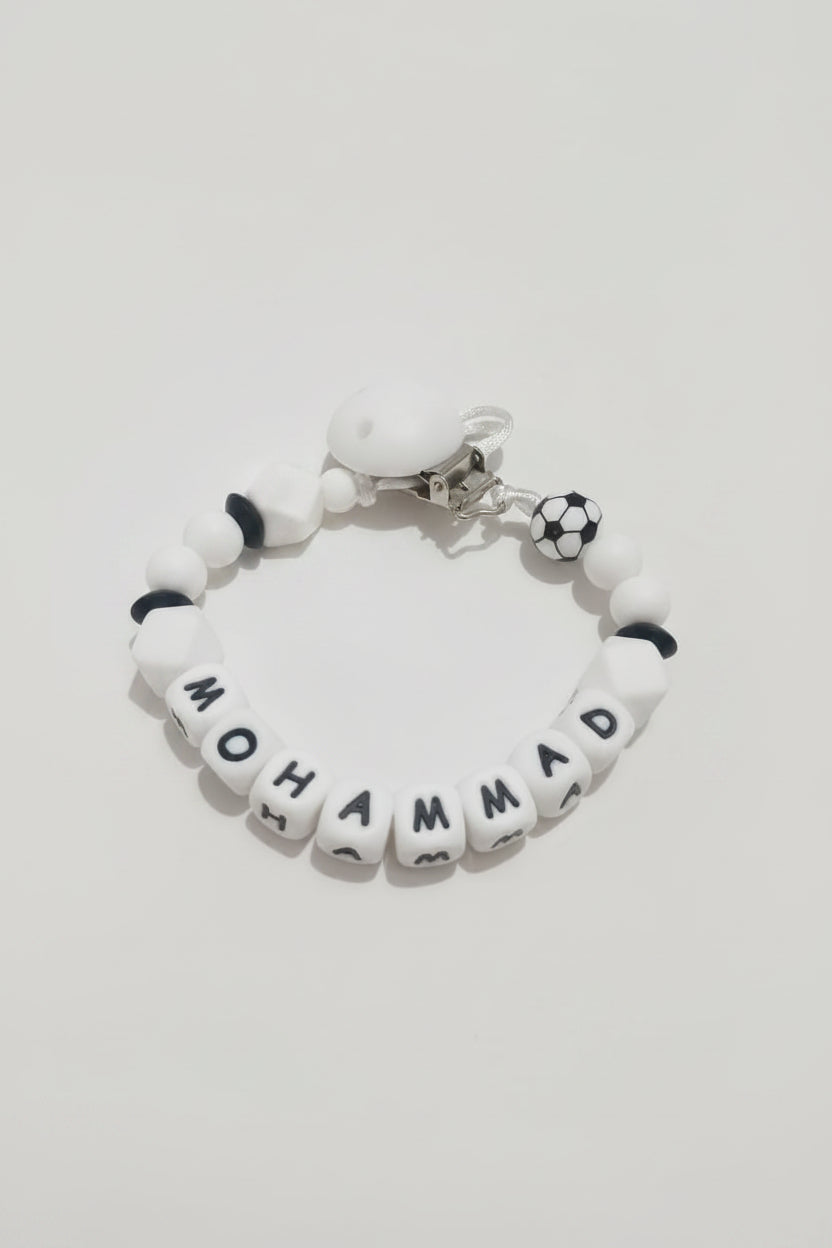 علاقات مصاصة تاج كرة القدم أبيض White Soccer King