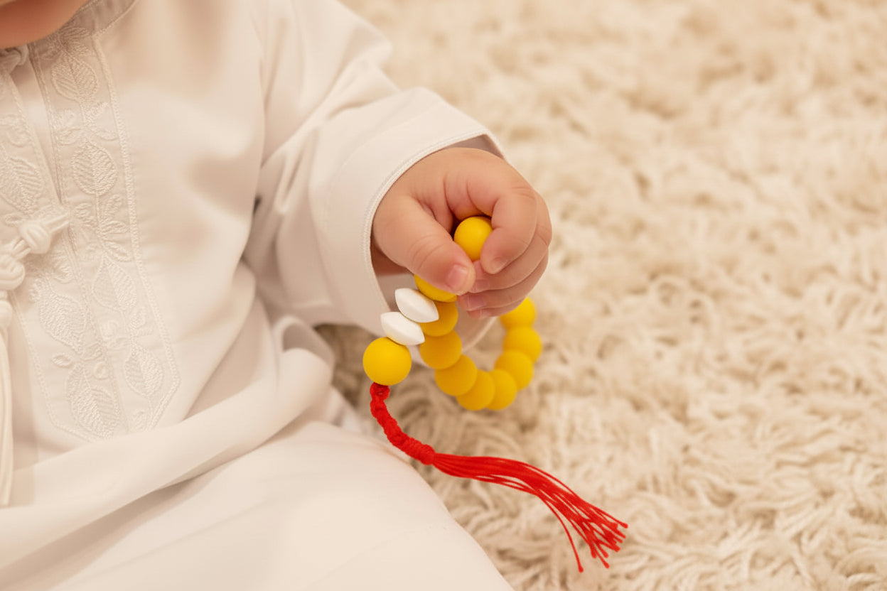 مسبحة للأطفال أصفر (RE)